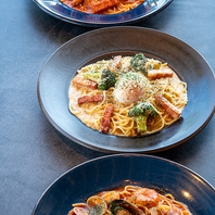 5種のパスタ