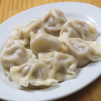 大人気！羊肉の水餃子