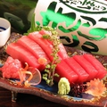 料理メニュー写真 近大生まれの本まぐろお造り