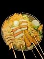 料理メニュー写真 韓国風串おでん鍋