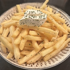 ポテトフライ　マスカルポーネ添え