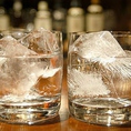 【水・氷】はウイスキーの仕込水を使用！山崎蒸溜所の全面バックアップで美味しいウイスキーを楽しめるお店