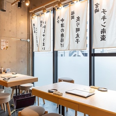 テーブル席、個室をご用意！