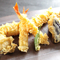 【盛り合わせ】天ぷら七種盛り