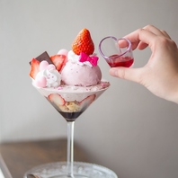 【2月限定★季節のパフェ】1430円(税込)