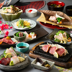 鹿児島郷土料理 黒豚しゃぶしゃぶと溶岩焼き 個室居酒屋 くろ屋 ~離れ~のコース写真