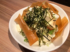 豆腐サラダ(野菜サラダ大＋豆腐)