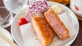 料理メニュー写真&nbsp;厚切りハムカツ