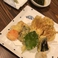 白焼うなぎと野菜の天ぷら