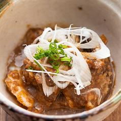 鹿児島産黒豚軟骨の柔らか味噌煮込み