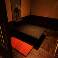 雰囲気も自慢の少人数様向け個室◎