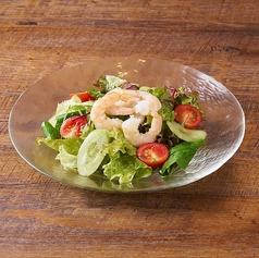 ぷりぷりエビのサラダ