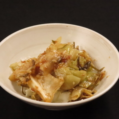 キャベツの塩昆布和え