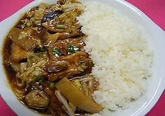 豚バラ青菜チャーハン/高菜とザーサイ炒飯/豚バラあんかけご飯