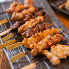 鶏串焼きかわ・やげんなんこつ(タレ・塩)各種