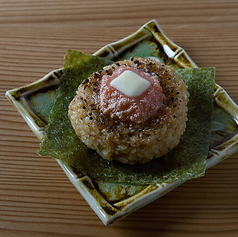 焼きおにぎり 明太バター