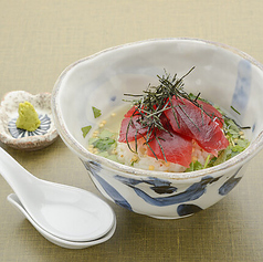 いくら茶漬・まぐろ茶漬・しらすと梅の茶漬 各