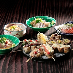 はかた野菜巻き串 きばくもん 栄店のコース写真