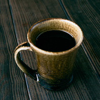 お店の焙煎所で作るコーヒー