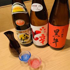 肉に合う日本酒を取り揃えております