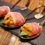 《贅沢なワンスプーン…★》ウニとA5ランク和牛の至高のコラボ！「うにくワンスプーン」は必見です♪