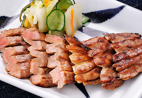 柔らかく脂がのった厚切りたんの美味しさは、まさに舌鼓