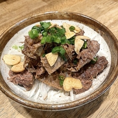 牛タンガーリックポン酢