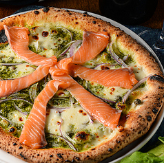 スモークサーモンジェノベーゼ