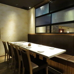 オシャレで落ち着いた空間で美味しいお料理とご一緒に楽しいひと時をお過ごしください・・・