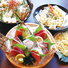 和食の和がやのコース写真