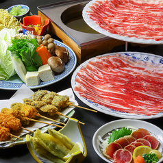 かごしま黒豚 六白亭のコース写真