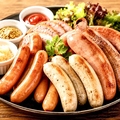 料理メニュー写真&nbsp;ソーセージ盛り合わせ