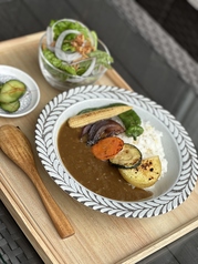 季節の野菜グリルカレー