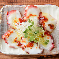 真ダコのカルパッチョ