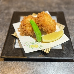 蟹真丈の釈迦揚げ