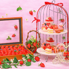 「いちごアフタヌーンティー」の写真