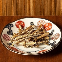 鮮魚の骨せんべい