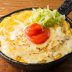 鉄板明太玉子(チーズ)
