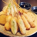 料理メニュー写真&nbsp;串かつ（串揚げ） 1本