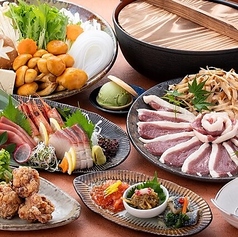 七囲炉のコース写真