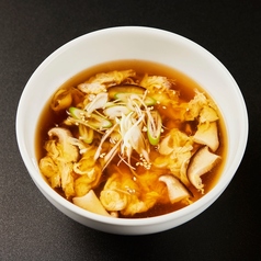 名古屋コーチンの玉子スープ
