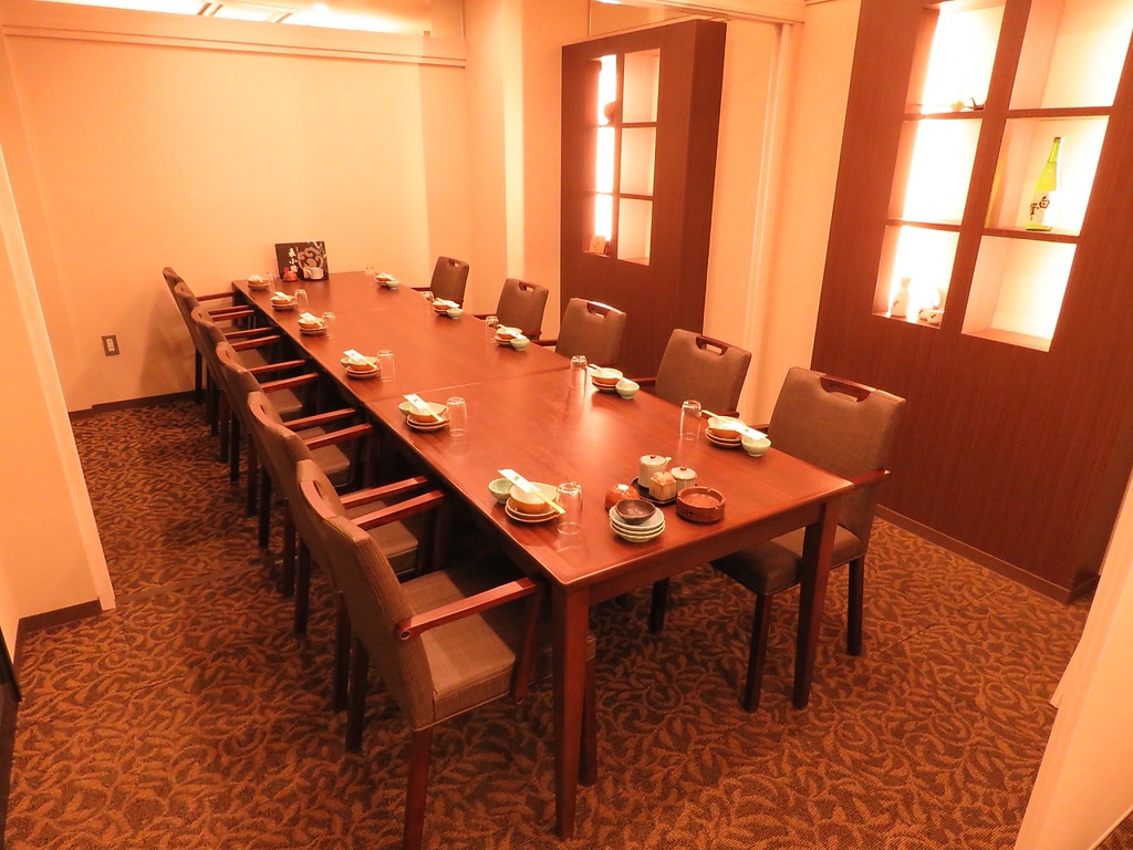 完全個室のお席もご用意。ご宴会や会合に…