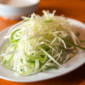 料理メニュー写真&nbsp;白髪ネギ盛り