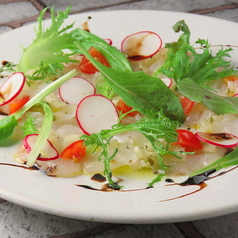 海の恵みのカルパッチョ