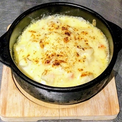 温かいポテサラチーズ焼き