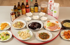 団体利用向けに構成された充実のコース料理