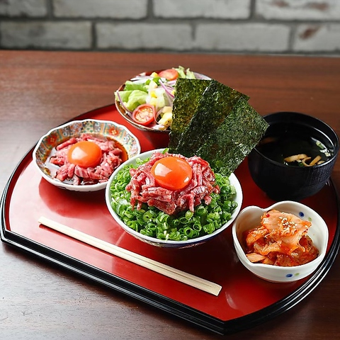 肉寿司 野菜巻き串食べ放題 ハッシュタグ 梅田本店 韓国料理 のランチ ホットペッパーグルメ