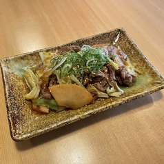 牛肉と竹の子のスタミナ炒