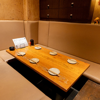 お席も各種ご用意！お気軽にご相談くださいませ♪