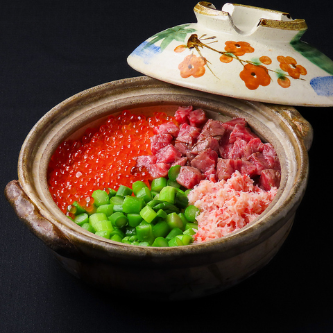 愛媛ならではの食材を使用した海鮮焼きと雲丹しゃぶしゃぶを個室空間で愉しむ♪